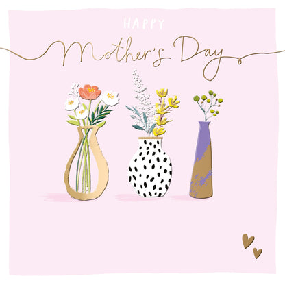 Happy Mother's Day Floral Foiled Mother's Day Card