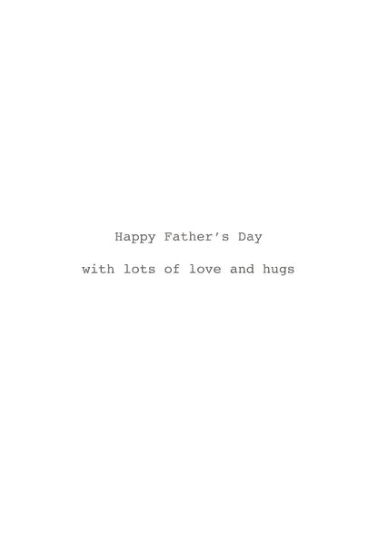 Grandpa Happy Father's Day Roar-Some Grandpa Father's Day Cute Greeting Card