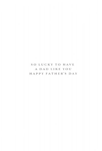 I'll Always Look Up To You Giraffe Father's Day Card Hand-Finished Greeting Card