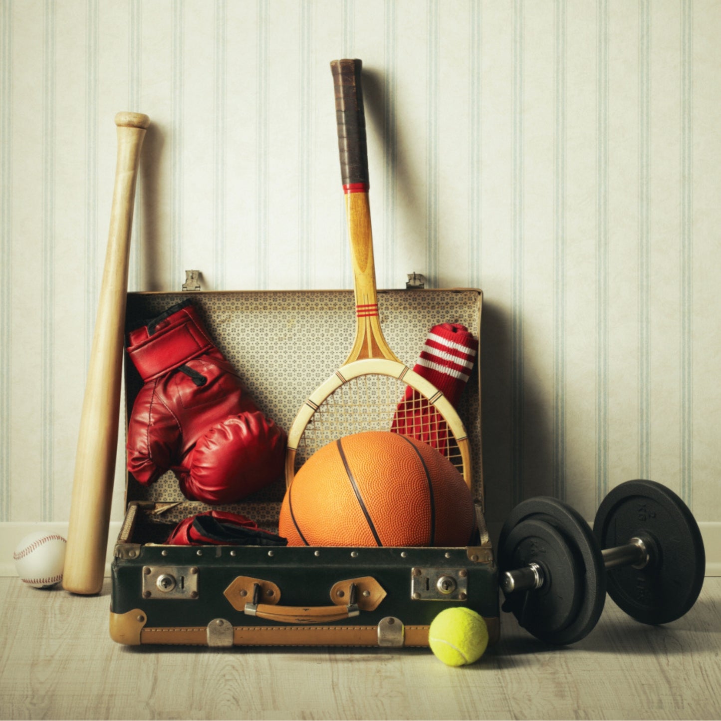 3D Holographic Sports Greeting Card Blank Inside