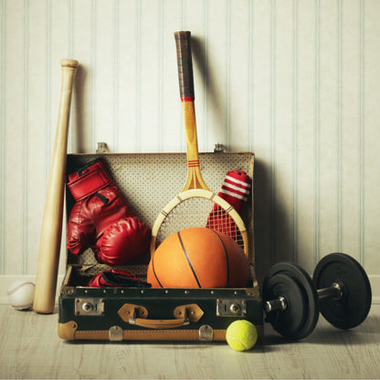 3D Holographic Sports Greeting Card Blank Inside