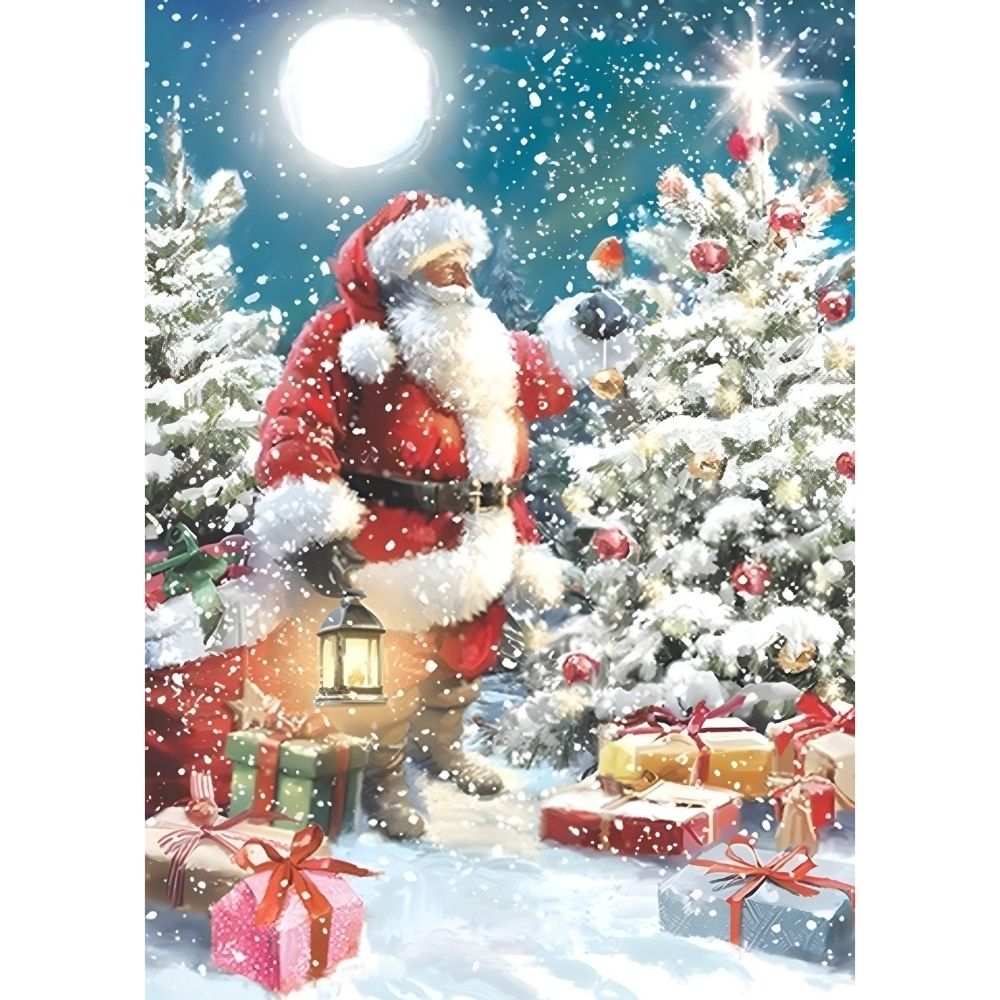 Box of 24 Christmas Cards Festive Celebration Xmas Cards In 6 Designs