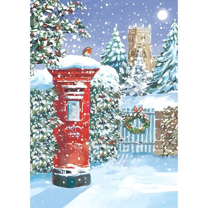 Box of 24 Christmas Cards Festive Celebration Xmas Cards In 6 Designs