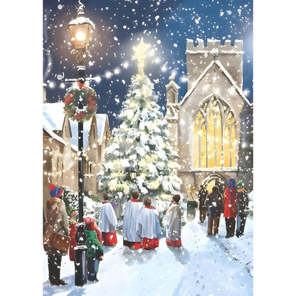 Box of 24 Christmas Cards Festive Celebration Xmas Cards In 6 Designs