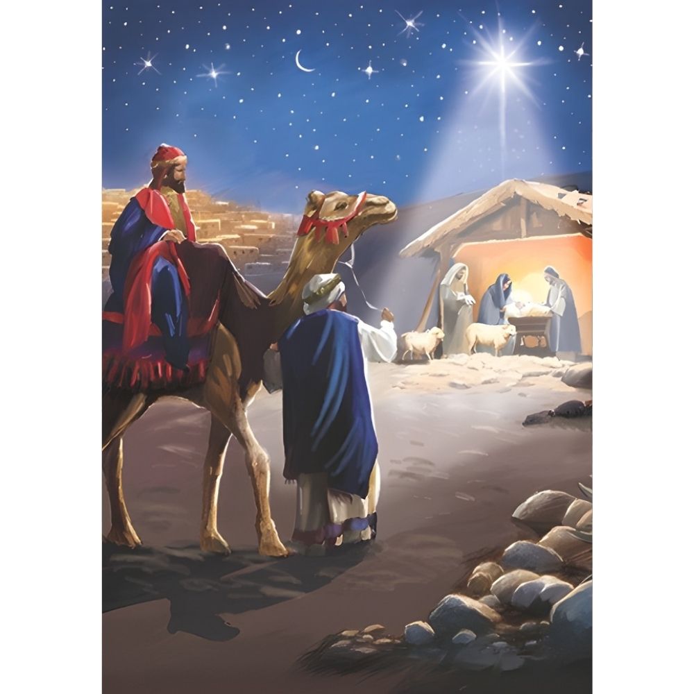 Box of 24 Christmas Cards Religious Themed Joyful Xmas Cards In 6 Designs