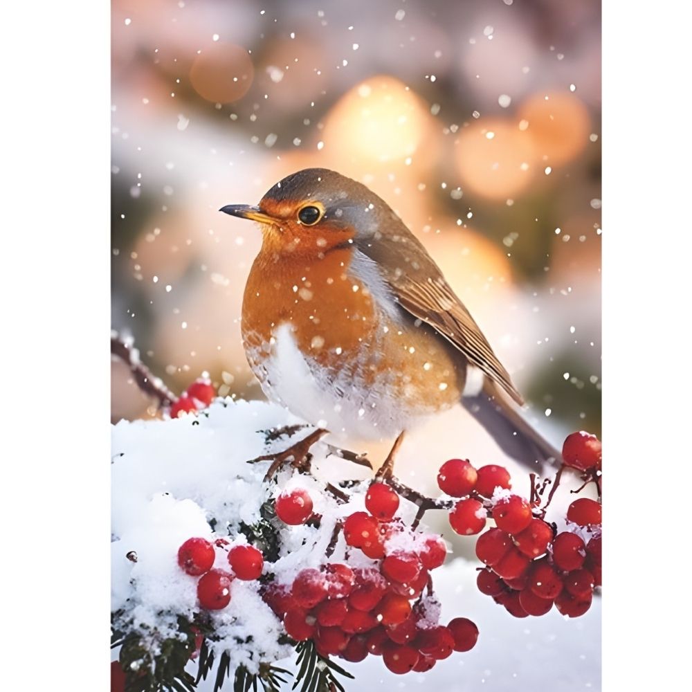 Box of 24 Christmas Cards Festive Animal Friends Xmas Cards In 6 Designs