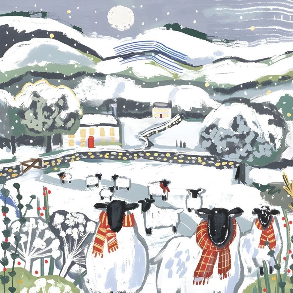 Charity Box of 30 Christmas Cards Artistic Cards Supporting Multiple Charities