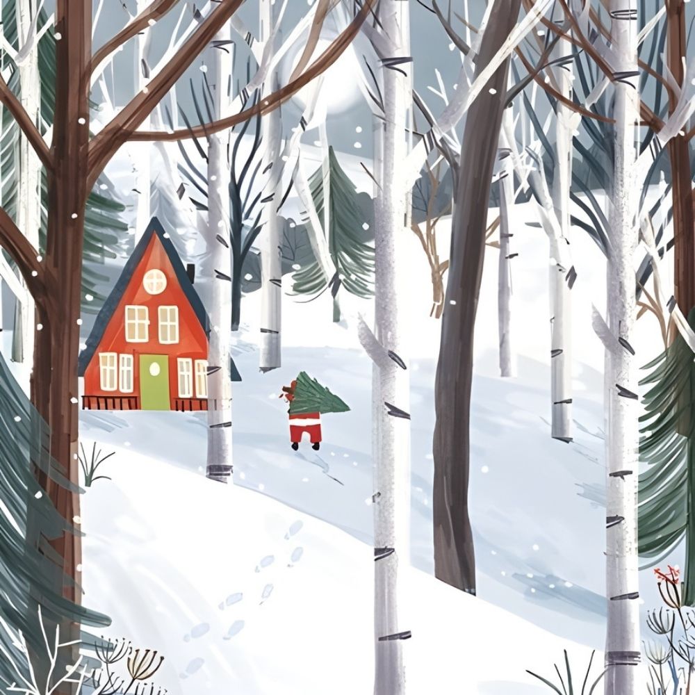 Charity Box of 30 Christmas Cards Artistic Cards Supporting Multiple Charities