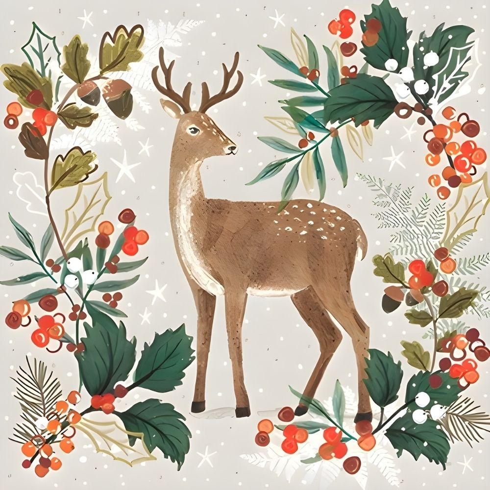 Charity Box of 30 Christmas Cards Artistic Cards Supporting Multiple Charities