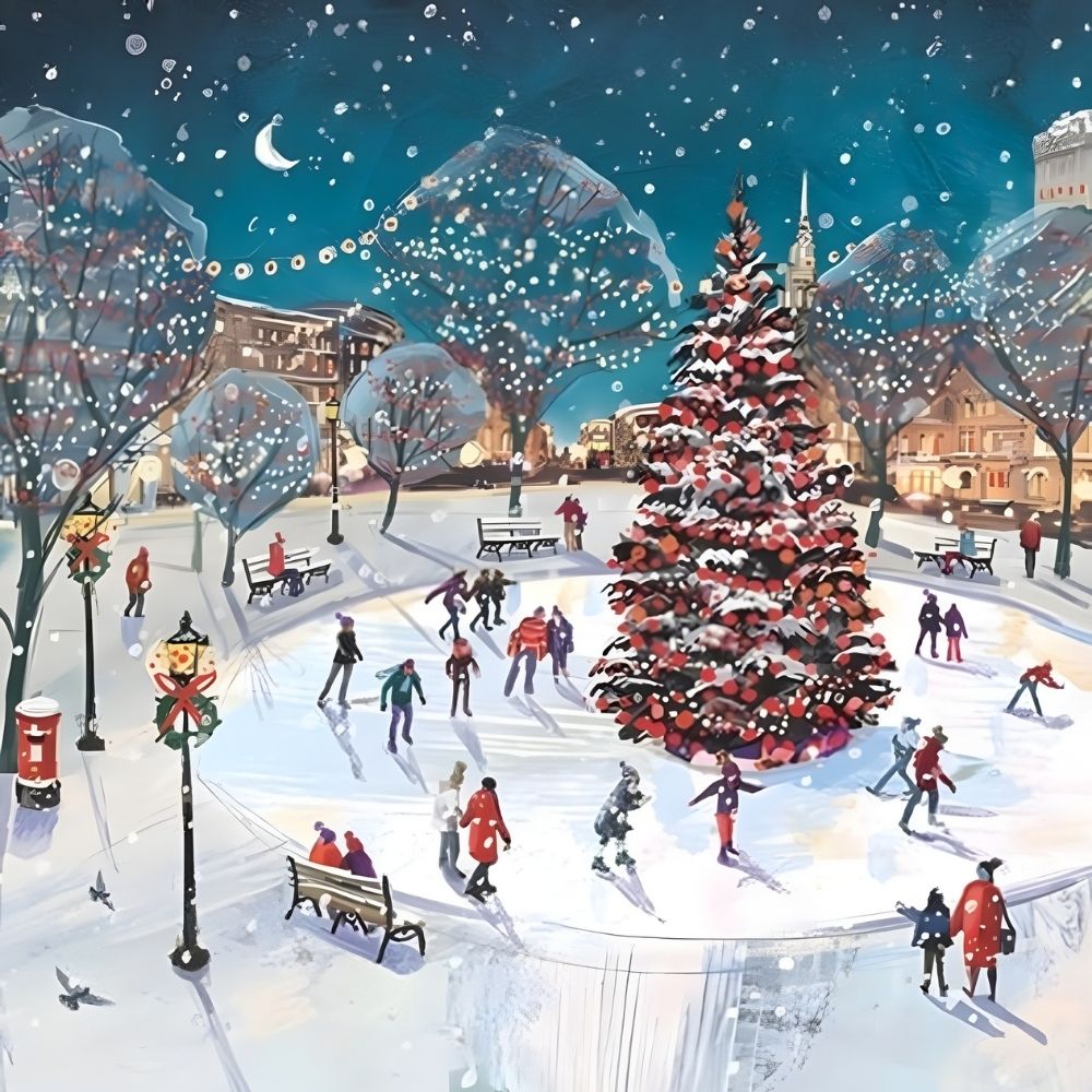Charity Box of 30 Christmas Cards Festive Cards Supporting Multiple Charities