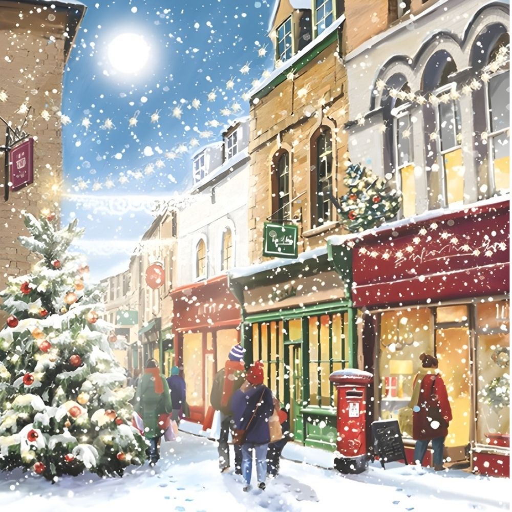 Charity Box of 30 Christmas Cards Festive Cards Supporting Multiple Charities