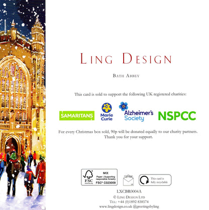 Charity Box of 30 Christmas Cards Festive Cards Supporting Multiple Charities