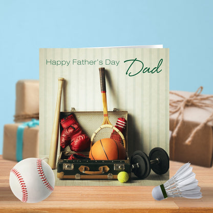 3D Holographic Happy Father's Day Card