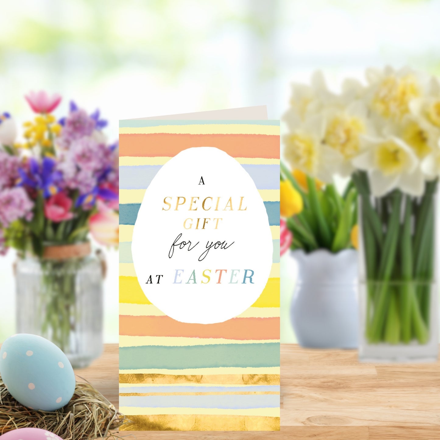 Special Gift At Easter Money Wallet Card Easter Gift Card