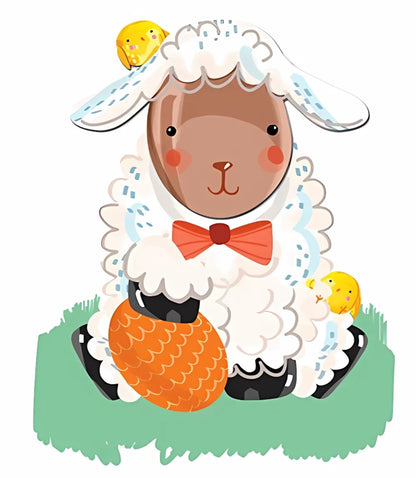 Pack of 4 Easter Cards Cute Mini Happy Easter Greeting Card Packs