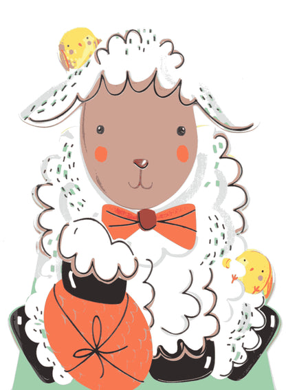 Pack of 4 Easter Cards Cute Mini Happy Easter Greeting Card Packs