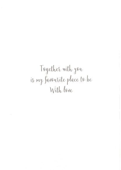 To The One I Love Sausage Dog Foiled Valentine's Day Card