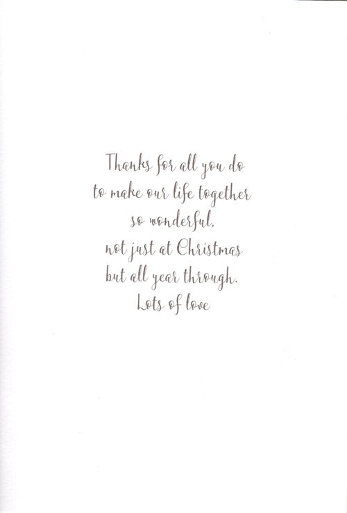 The Wildlife Lovely Wife Dalmatians Puppy Love Artistic Christmas Greeting Card