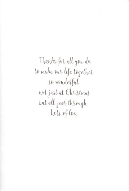 The Wildlife Lovely Wife Dalmatians Puppy Love Artistic Christmas Greeting Card