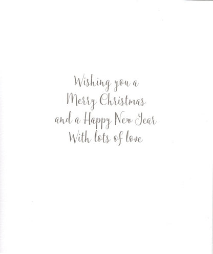 The Wildlife Grandson Dachshund Santa Paws Artistic Christmas Greeting Card