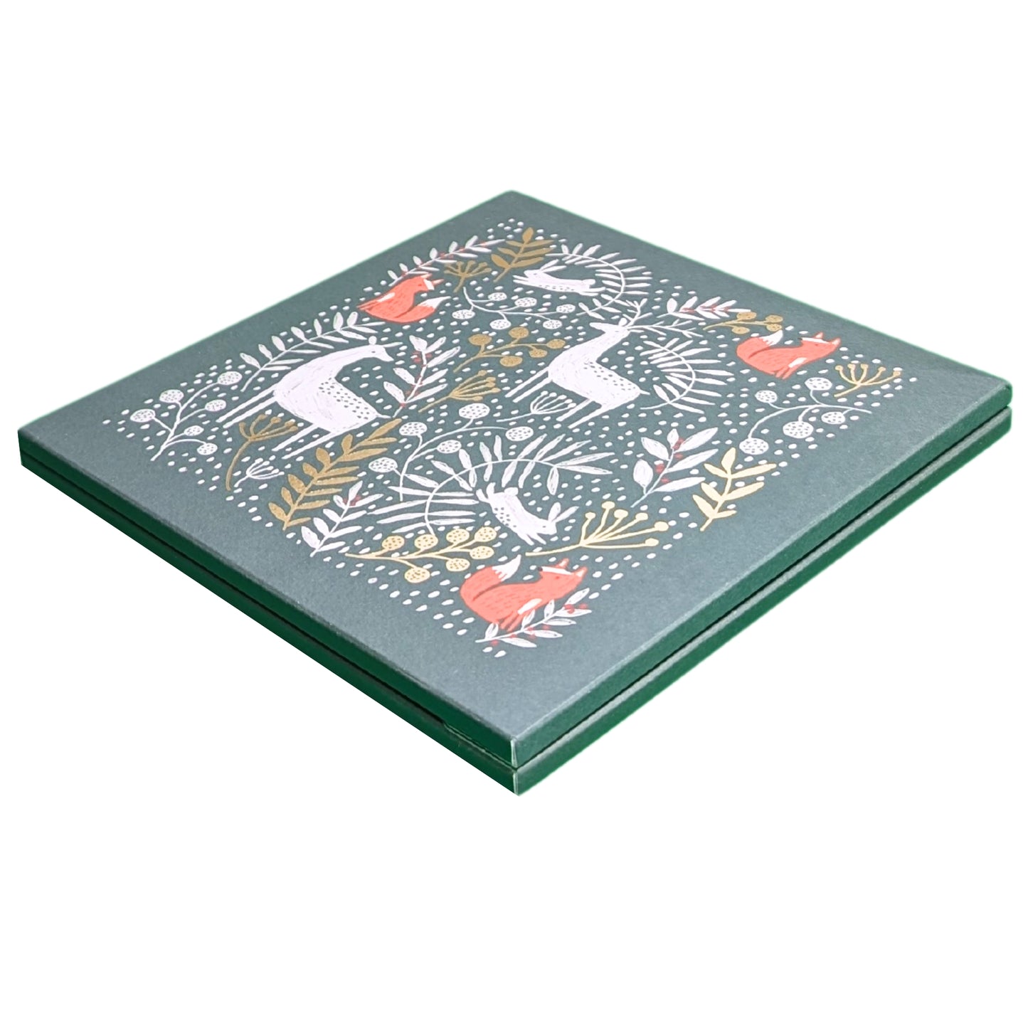 Box of 8 Winter Woodland Curious Inksmith Christmas Cards