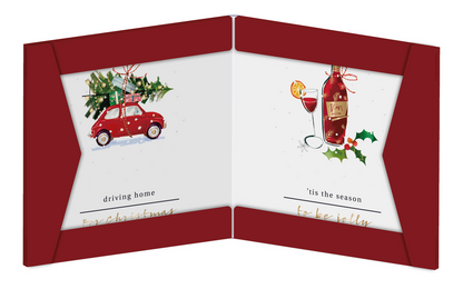 Box of 8 Christmas At Home Curious Inksmith Christmas Cards