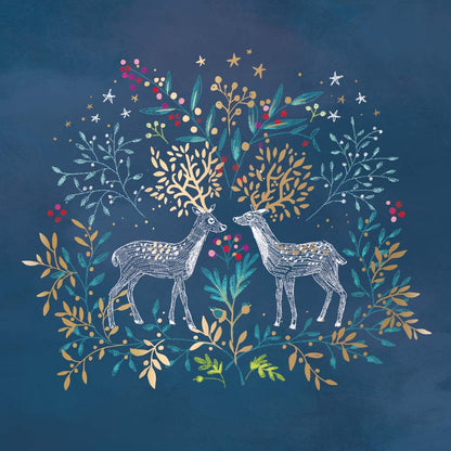 Box of 8 Enchanted Forest Curious Inksmith Christmas Cards