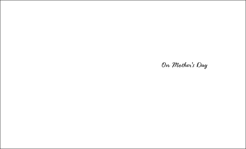 For Mum With Love Happy Mother's Day Greeting Card