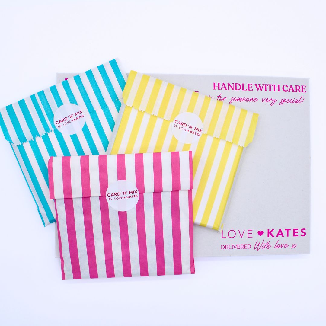 CARD 'N' MIX Felt Tastic Assortment 6 Card Potluck Pick Cards for Birthdays