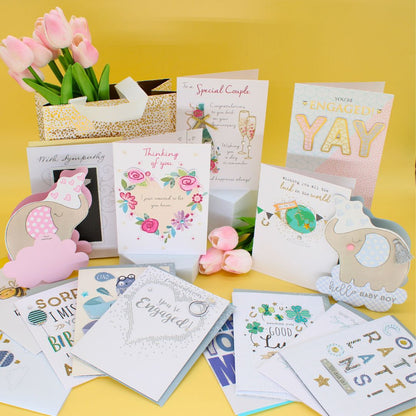 CARD 'N' MIX Heartfelt Wishes Assortment 6 Card Potluck Pick Cards for Occasions