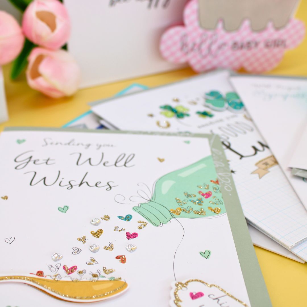 CARD 'N' MIX Heartfelt Wishes Assortment 6 Card Potluck Pick Cards for Occasions