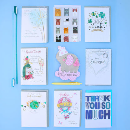 CARD 'N' MIX Heartfelt Wishes Assortment 6 Card Potluck Pick Cards for Occasions