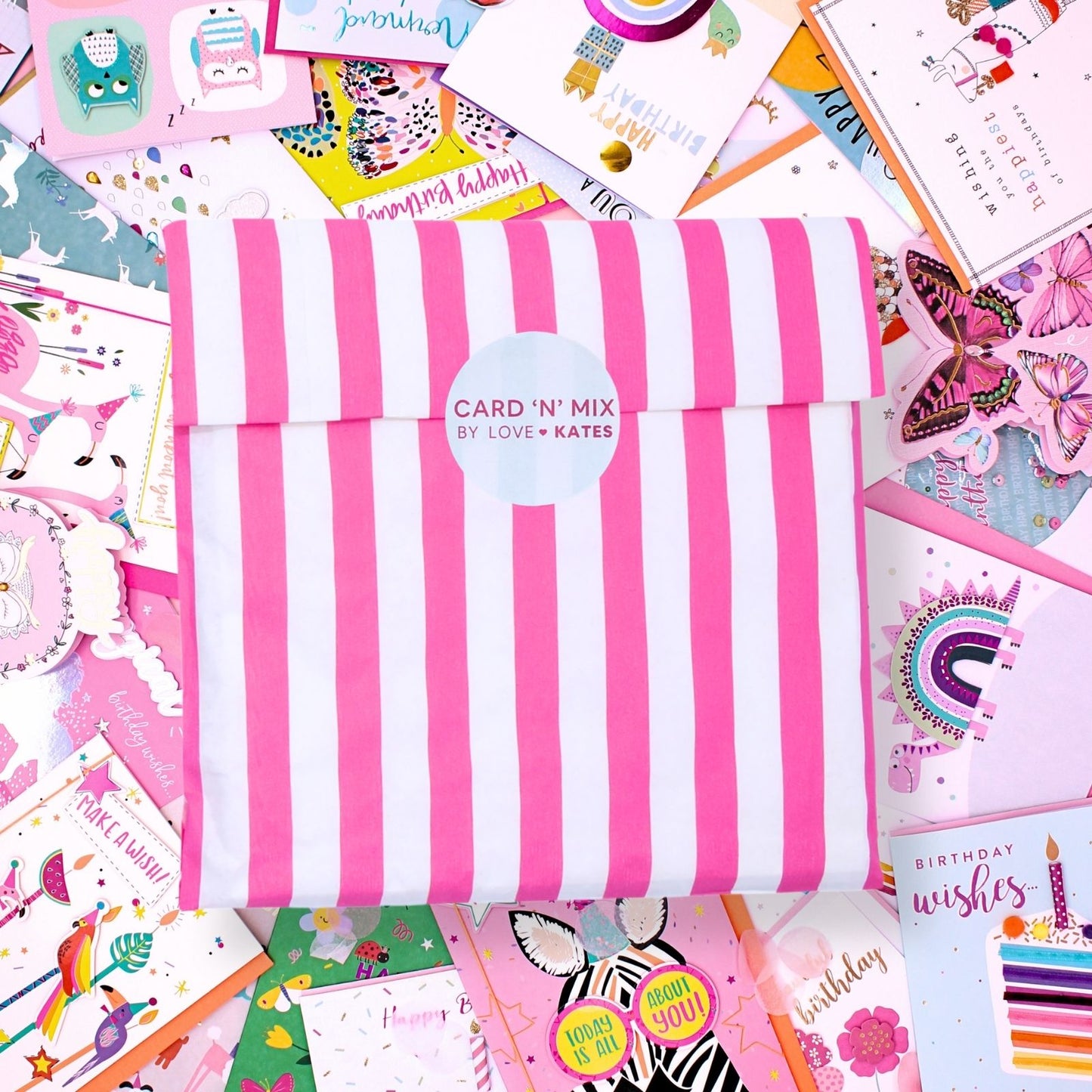 CARD'N'MIX Birthday Card Multipack Birthday Girl Variety Set 12 Card Assortment
