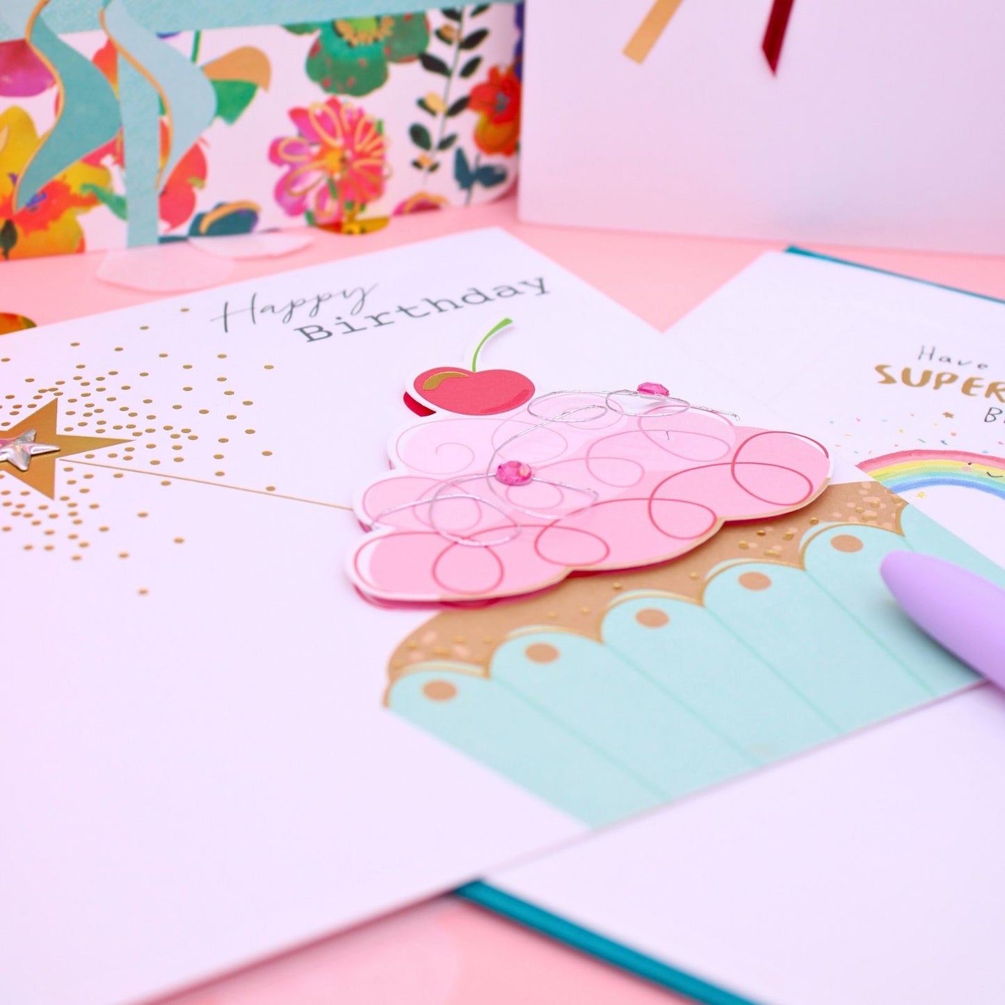 CARD'N'MIX Birthday Card Multipack Birthday Girl Variety Set 12 Card Assortment
