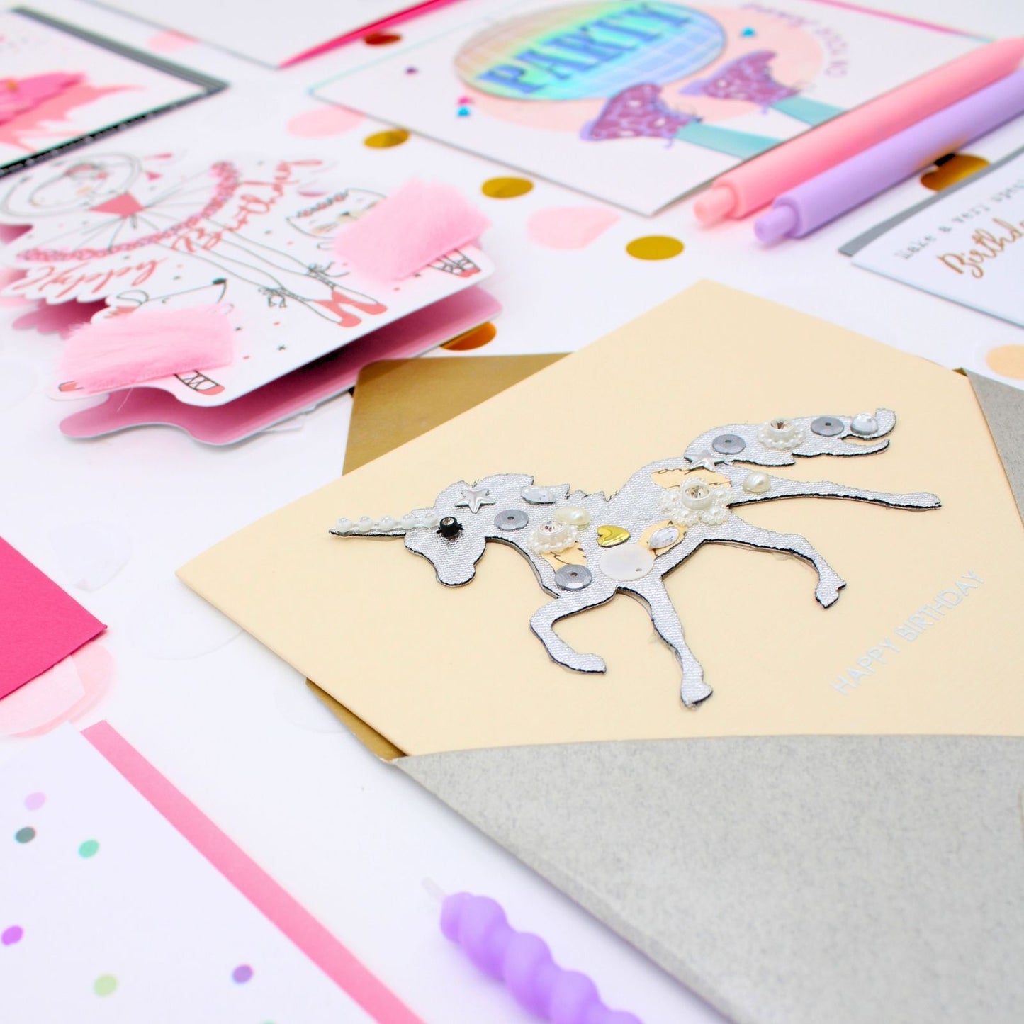 CARD'N'MIX Birthday Card Multipack Birthday Girl Variety Set 12 Card Assortment
