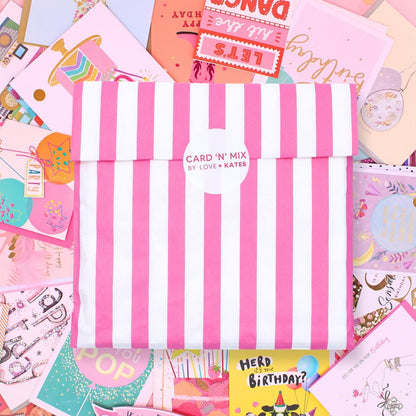 CARD'N'MIX Birthday Card Multipack Party Girl Variety Set 12 Card Assortment