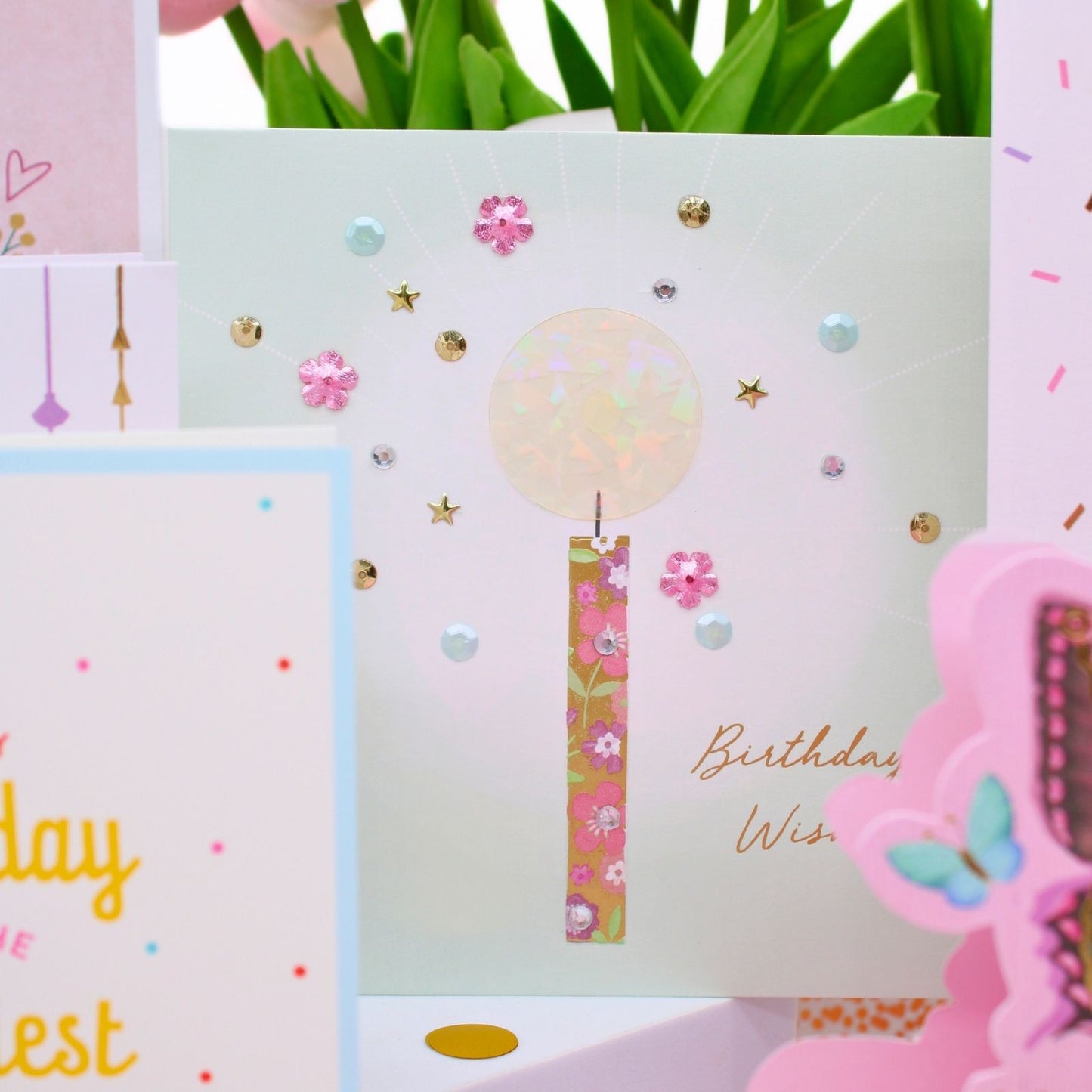 CARD'N'MIX Birthday Card Multipack Perfectly Pretty Variety 12 Card Assortment