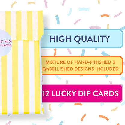 CARD'N'MIX Birthday Card Multipack Blooming Gorgeous Variety 12 Card Assortment