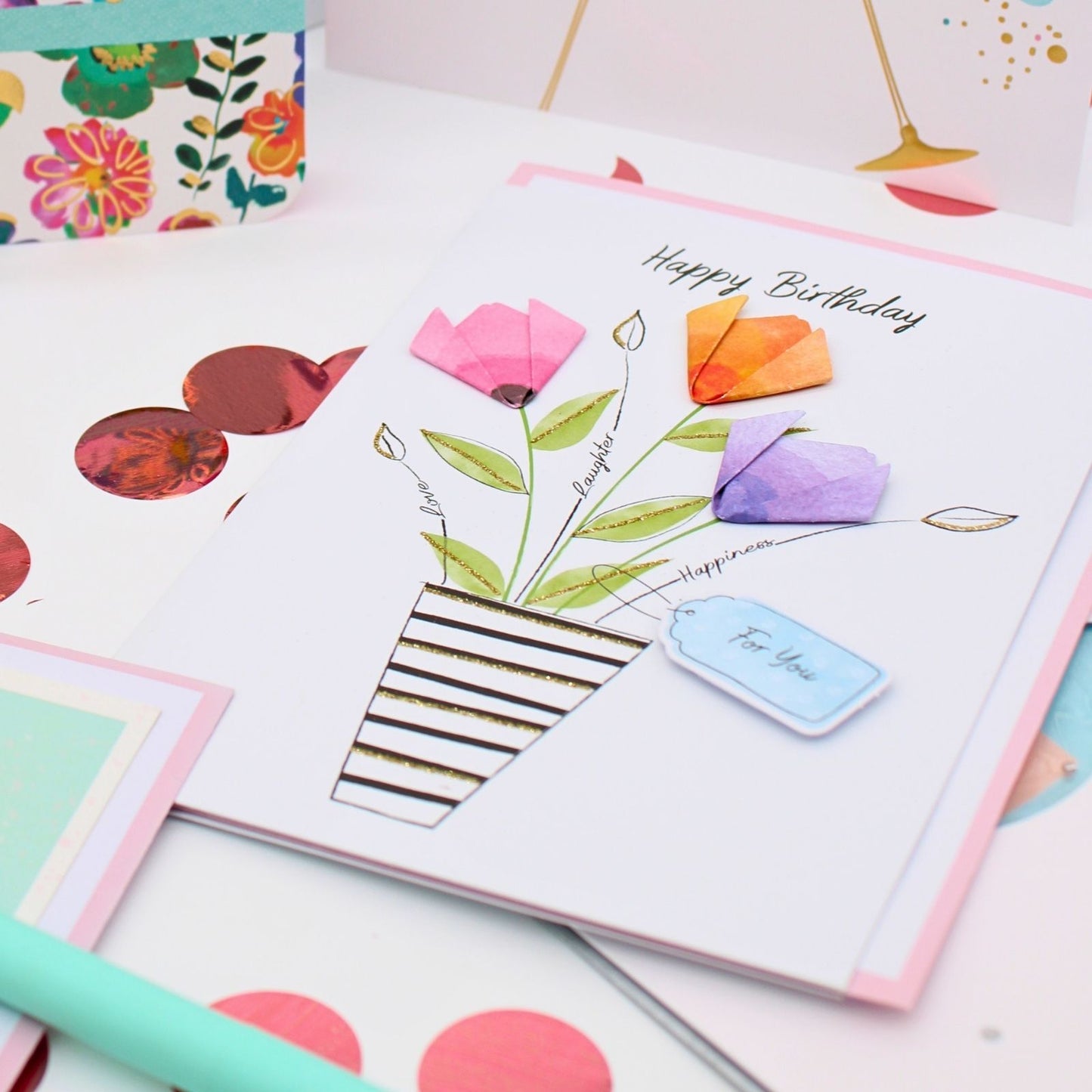 CARD'N'MIX Birthday Card Multipack Lovely You Variety Set 12 Card Assortment