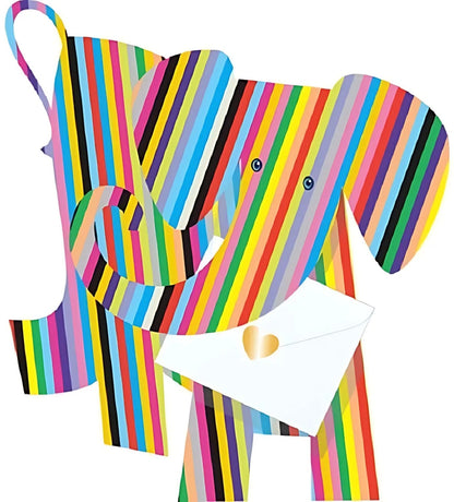 Elephant 3D Special Delivery Animal Greeting Card