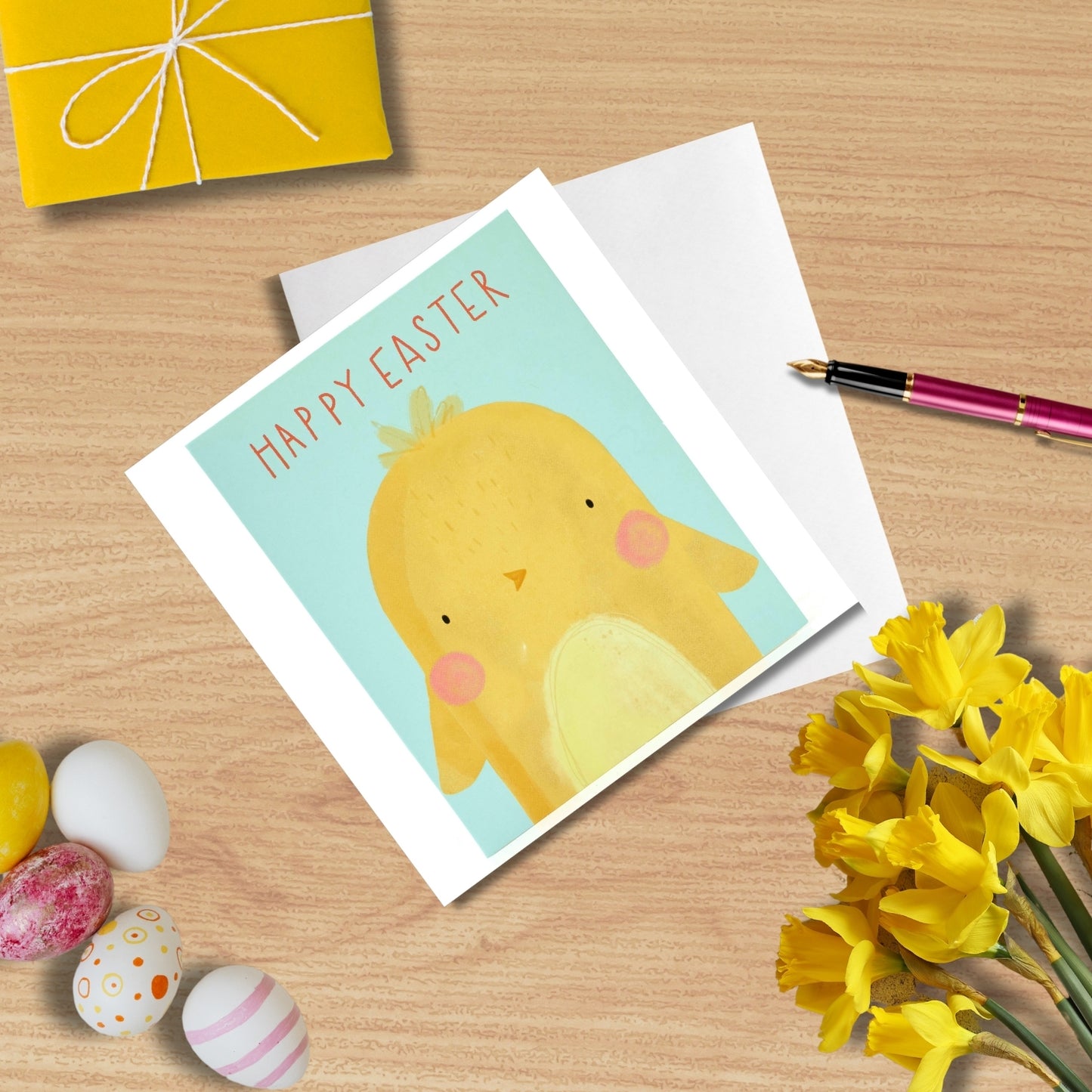 Pack of 6 British Heart Foundation Charity Easter Greeting Cards