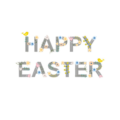 Pack of 6 British Heart Foundation Charity Easter Greeting Cards