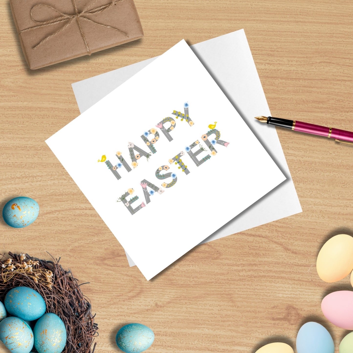 Pack of 6 British Heart Foundation Charity Easter Greeting Cards