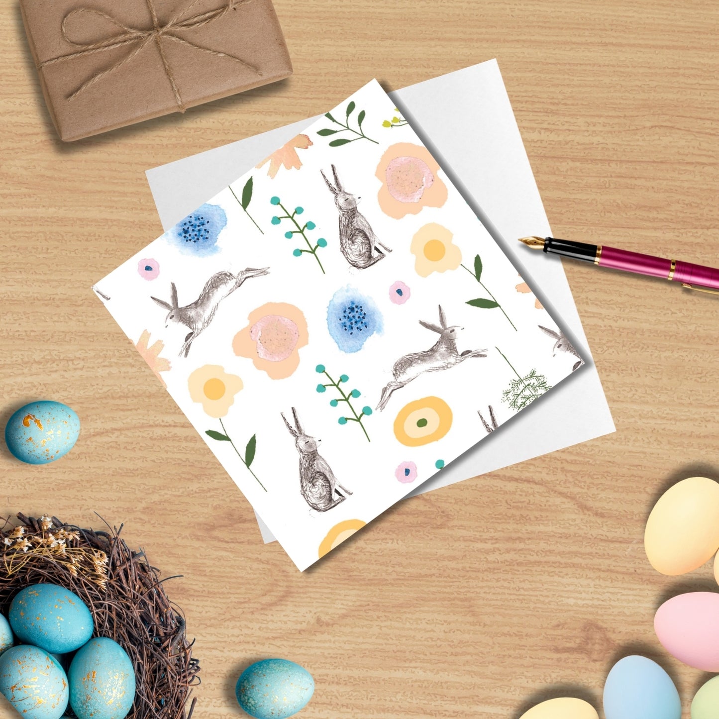 Pack of 6 British Heart Foundation Charity Easter Greeting Cards