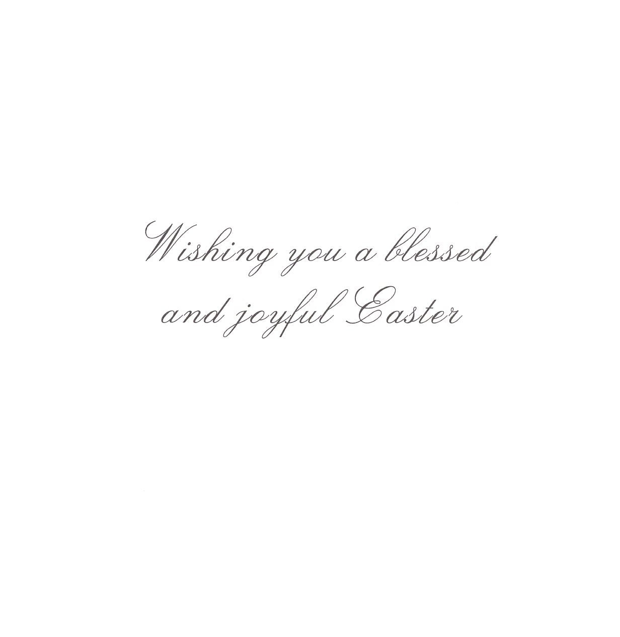 Church Scene An Easter Prayer For You Illustrated Easter Greeting Card