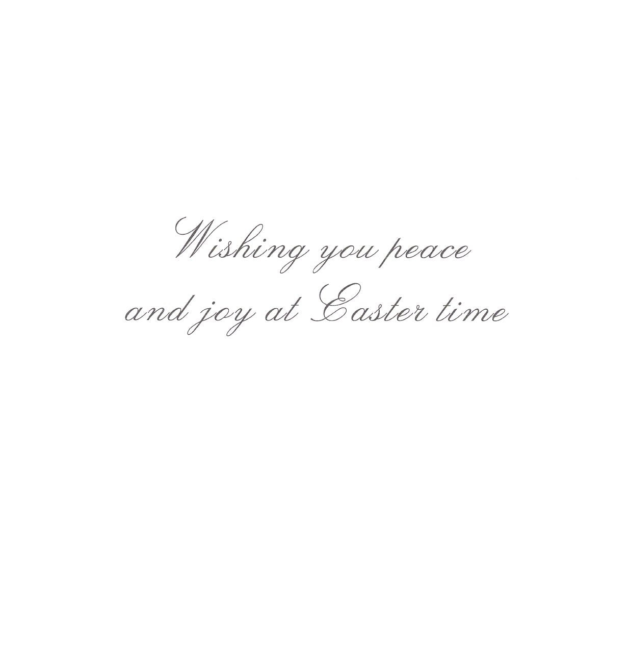 God Bless You At Easter Time Easter Cross Illustrated Easter Greeting Card