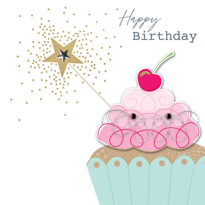 Happy Birthday Sweet Delight! Birthday Hand-Finished Greeting Card