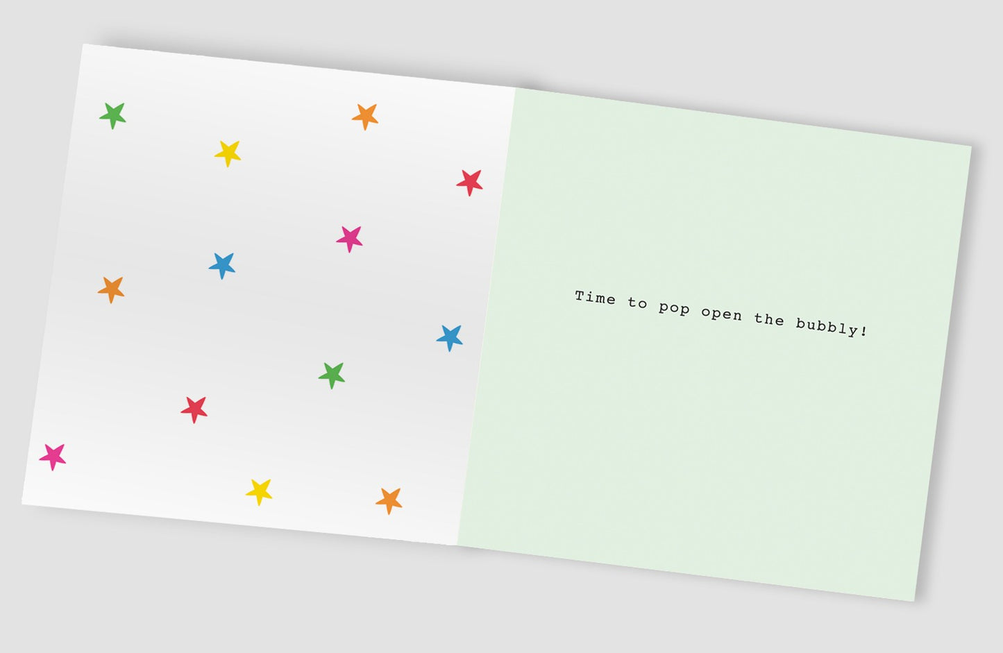 Celebrate It's Your Birthday Pop-Tastic Fun! Birthday Hand-Finished Greeting Card