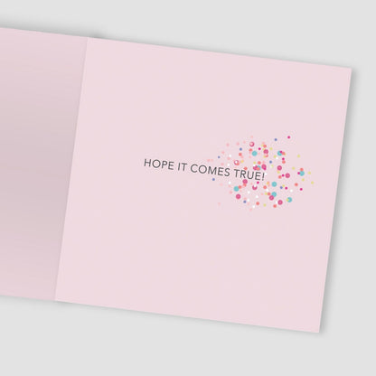Make A Wish Embellished Cupcake Hand-Finished Birthday Card