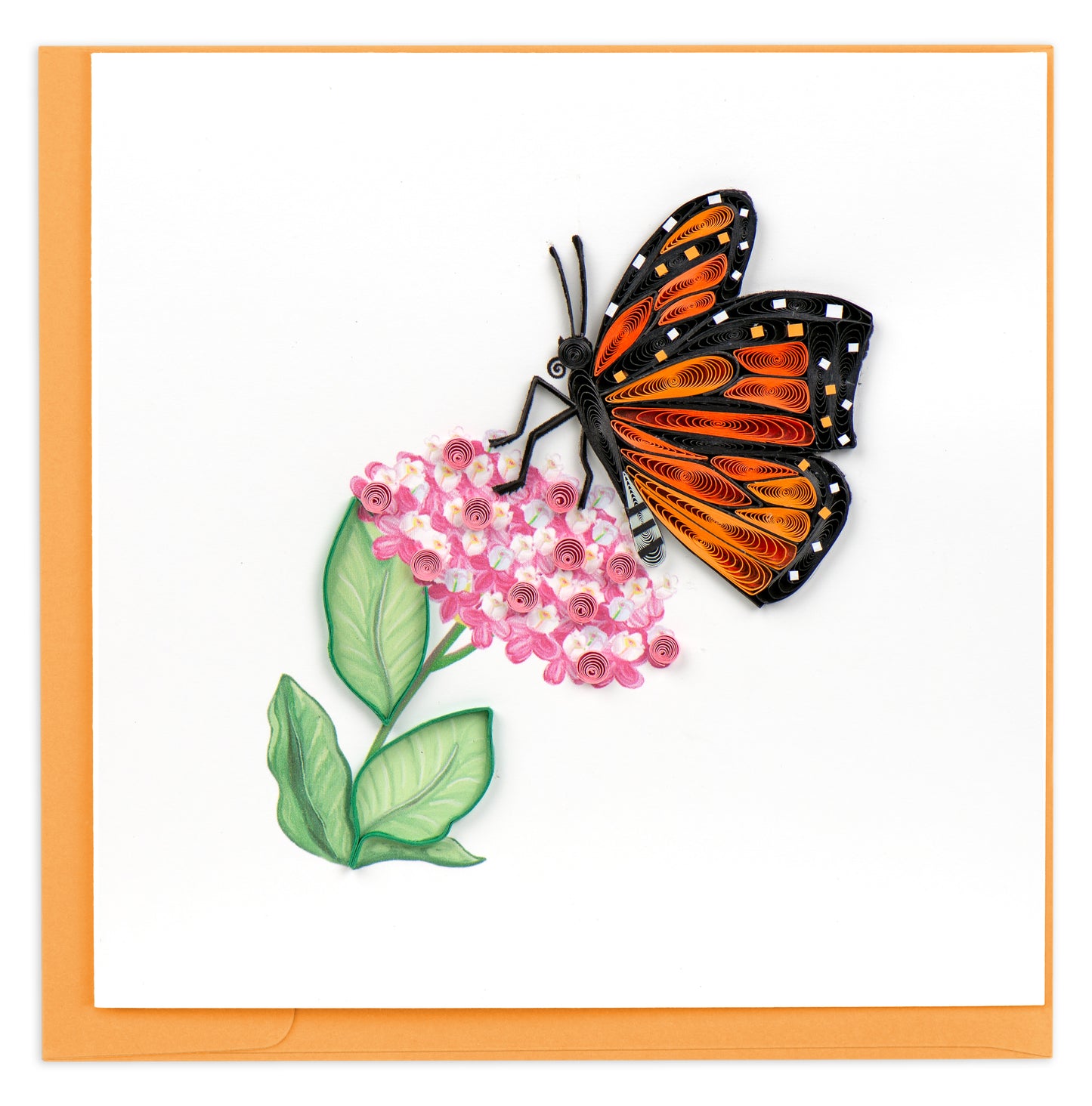 Quilling The Monarch Butterfly Flutter-Tastic Fun! Hand-Finished Greeting Card